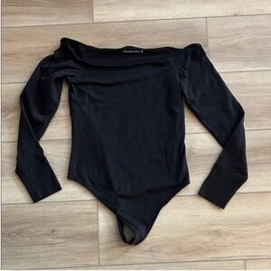 A&F black bodysuit size women’s M